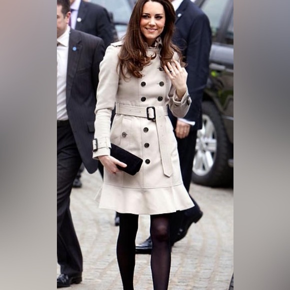 Burberry Littleton wool trench coat - Picture 5 of 9